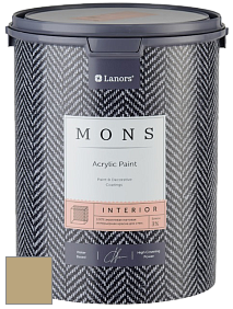 MONS INTERIOR PAINT – 100% акриловая глубоко матовая краска, 3% блеска цвет NCS S 3020-Y 