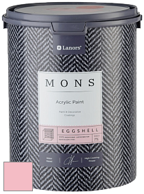 MONS EGGSHELL PAINT – 100% акриловая шелковисто-матовая краска, 7 % блеска цвет NCS S 0530-R10B 
