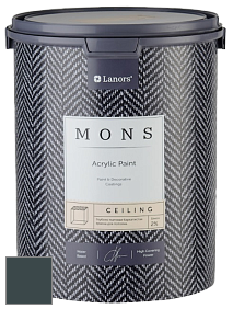 MONS CEILING PAINT – Aбсолютно матовая потолочная краска, 2% блеска цвет NCS S 8010-B30G 