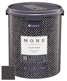 MONS PREMIUM PAINT – 100% акриловая интерьерная краска с шелковистым матовым блеском цвет NCS S 8502-R 