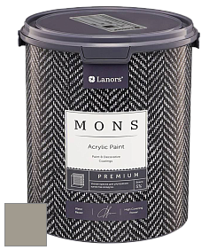 MONS PREMIUM PAINT – 100% акриловая интерьерная краска с шелковистым матовым блеском цвет NCS S 4005-Y 