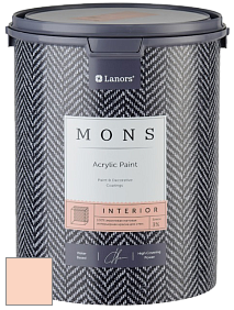 MONS INTERIOR PAINT – 100% акриловая глубоко матовая краска, 3% блеска цвет NCS S 0515-Y60R 