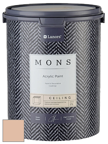 MONS CEILING PAINT – Aбсолютно матовая потолочная краска, 2% блеска цвет NCS S 1515-Y50R 