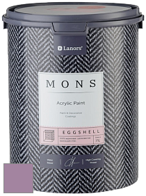 MONS EGGSHELL PAINT – 100% акриловая шелковисто-матовая краска, 7 % блеска цвет NCS S 3030-R40B 