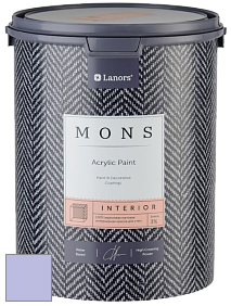 MONS INTERIOR PAINT – 100% акриловая глубоко матовая краска, 3% блеска цвет NCS S 1030-R60B 