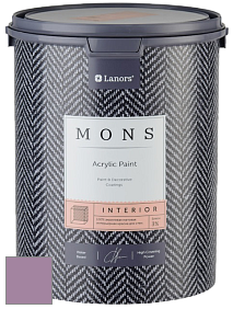 MONS INTERIOR PAINT – 100% акриловая глубоко матовая краска, 3% блеска цвет NCS S 3030-R40B 