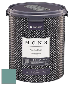 MONS PREMIUM PAINT – 100% акриловая интерьерная краска с шелковистым матовым блеском цвет MONS 245 Игра