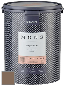 MONS INTERIOR PAINT – 100% акриловая глубоко матовая краска, 3% блеска цвет MONS 89 Античная бронза