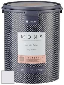 MONS INTERIOR PAINT – 100% акриловая глубоко матовая краска, 3% блеска цвет NCS S 0804-R50B 