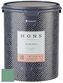MONS INTERIOR PAINT – 100% акриловая глубоко матовая краска, 3% блеска цвет NCS S 3030-G 