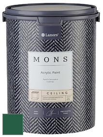 MONS CEILING PAINT – Aбсолютно матовая потолочная краска, 2% блеска цвет NCS S 5540-G 
