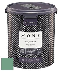 MONS PREMIUM PAINT – 100% акриловая интерьерная краска с шелковистым матовым блеском цвет NCS S 3030-G 