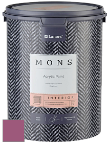 MONS INTERIOR PAINT – 100% акриловая глубоко матовая краска, 3% блеска цвет NCS S 3050-R30B 