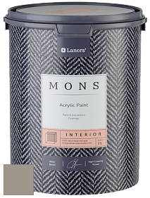 MONS INTERIOR PAINT – 100% акриловая глубоко матовая краска, 3% блеска цвет MONS 147 Капелла