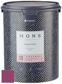 MONS EGGSHELL PAINT – 100% акриловая шелковисто-матовая краска, 7 % блеска цвет NCS S 3055-R30B 