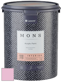 MONS INTERIOR PAINT – 100% акриловая глубоко матовая краска, 3% блеска цвет NCS S 0530-R30B 