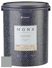 MONS CEILING PAINT – Aбсолютно матовая потолочная краска, 2% блеска цвет NCS S 3502-G 