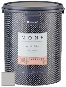 MONS INTERIOR PAINT – 100% акриловая глубоко матовая краска, 3% блеска цвет NCS S 2500-N 