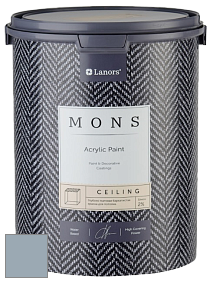 MONS CEILING PAINT – Aбсолютно матовая потолочная краска, 2% блеска цвет NCS S 3010-R90B 
