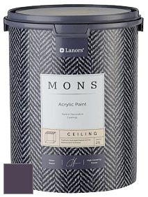 MONS CEILING PAINT – Aбсолютно матовая потолочная краска, 2% блеска цвет NCS S 7020-R50B 
