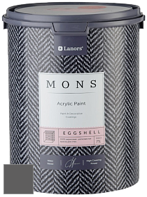 MONS EGGSHELL PAINT – 100% акриловая шелковисто-матовая краска, 7 % блеска цвет NCS S 7500-N 