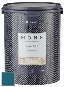 MONS CEILING PAINT – Aбсолютно матовая потолочная краска, 2% блеска цвет NCS S 5040-B10G 