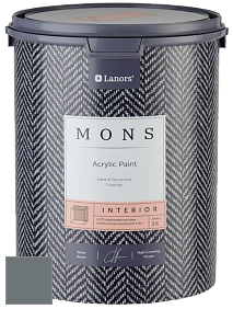 MONS INTERIOR PAINT – 100% акриловая глубоко матовая краска, 3% блеска цвет NCS S 6005-B20G 