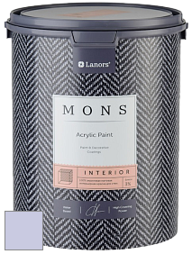 MONS INTERIOR PAINT – 100% акриловая глубоко матовая краска, 3% блеска цвет NCS S 1020-R60B 