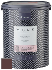 MONS EGGSHELL PAINT – 100% акриловая шелковисто-матовая краска, 7 % блеска цвет NCS S 7020-R 