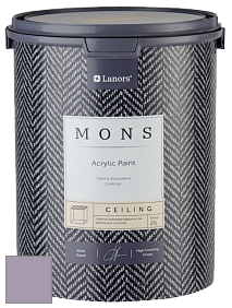 MONS CEILING PAINT – Aбсолютно матовая потолочная краска, 2% блеска цвет NCS S 3020-R50B 