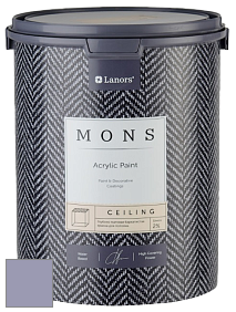 MONS CEILING PAINT – Aбсолютно матовая потолочная краска, 2% блеска цвет NCS S 3020-R60B 