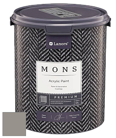 MONS PREMIUM PAINT – 100% акриловая интерьерная краска с шелковистым матовым блеском цвет NCS S 4502-Y20R 