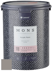 MONS EGGSHELL PAINT – 100% акриловая шелковисто-матовая краска, 7 % блеска цвет NCS S 4502-Y50R 
