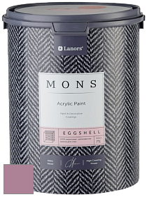 MONS EGGSHELL PAINT – 100% акриловая шелковисто-матовая краска, 7 % блеска цвет NCS S 3030-R30B 