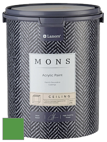 MONS CEILING PAINT – Aбсолютно матовая потолочная краска, 2% блеска цвет NCS S 2070-G20Y 