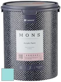MONS EGGSHELL PAINT – 100% акриловая шелковисто-матовая краска, 7 % блеска цвет NCS S 0530-B40G 