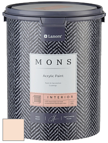 MONS INTERIOR PAINT – 100% акриловая глубоко матовая краска, 3% блеска цвет NCS S 0510-Y50R 