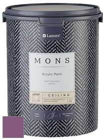 MONS CEILING PAINT – Aбсолютно матовая потолочная краска, 2% блеска цвет NCS S 4040-R40B 