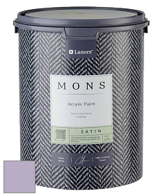 MONS SATIN PAINT – 100% акриловая полуматовая краска, 12% блеска цвет NCS S 2020-R50B 
