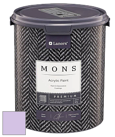 MONS PREMIUM PAINT – 100% акриловая интерьерная краска с шелковистым матовым блеском цвет NCS S 0530-R50B 