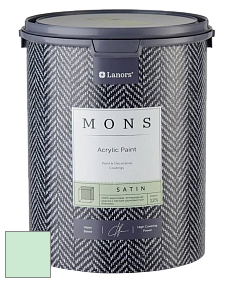 MONS SATIN PAINT – 100% акриловая полуматовая краска, 12% блеска цвет NCS S 0520-G 