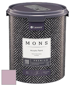 MONS PREMIUM PAINT – 100% акриловая интерьерная краска с шелковистым матовым блеском цвет NCS S 2020-R30B 