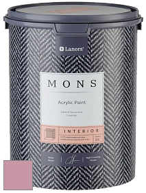 MONS INTERIOR PAINT – 100% акриловая глубоко матовая краска, 3% блеска цвет NCS S 2030-R20B 