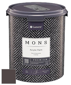 MONS PREMIUM PAINT – 100% акриловая интерьерная краска с шелковистым матовым блеском цвет NCS S 8005-R 
