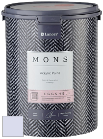 MONS EGGSHELL PAINT – 100% акриловая шелковисто-матовая краска, 7 % блеска цвет NCS S 0515-R60B 