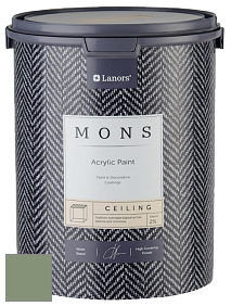 MONS CEILING PAINT – Aбсолютно матовая потолочная краска, 2% блеска цвет NCS S 4020-G30Y 