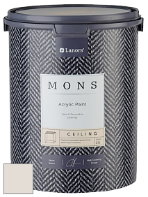 MONS CEILING PAINT – Aбсолютно матовая потолочная краска, 2% блеска цвет NCS S 1002-Y50R 