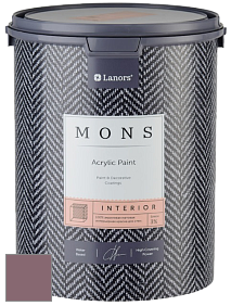 MONS INTERIOR PAINT – 100% акриловая глубоко матовая краска, 3% блеска цвет NCS S 5020-R20B 
