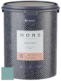 MONS INTERIOR PAINT – 100% акриловая глубоко матовая краска, 3% блеска цвет NCS S 3020-B40G 