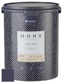 MONS CEILING PAINT – Aбсолютно матовая потолочная краска, 2% блеска цвет NCS S 7020-R60B 